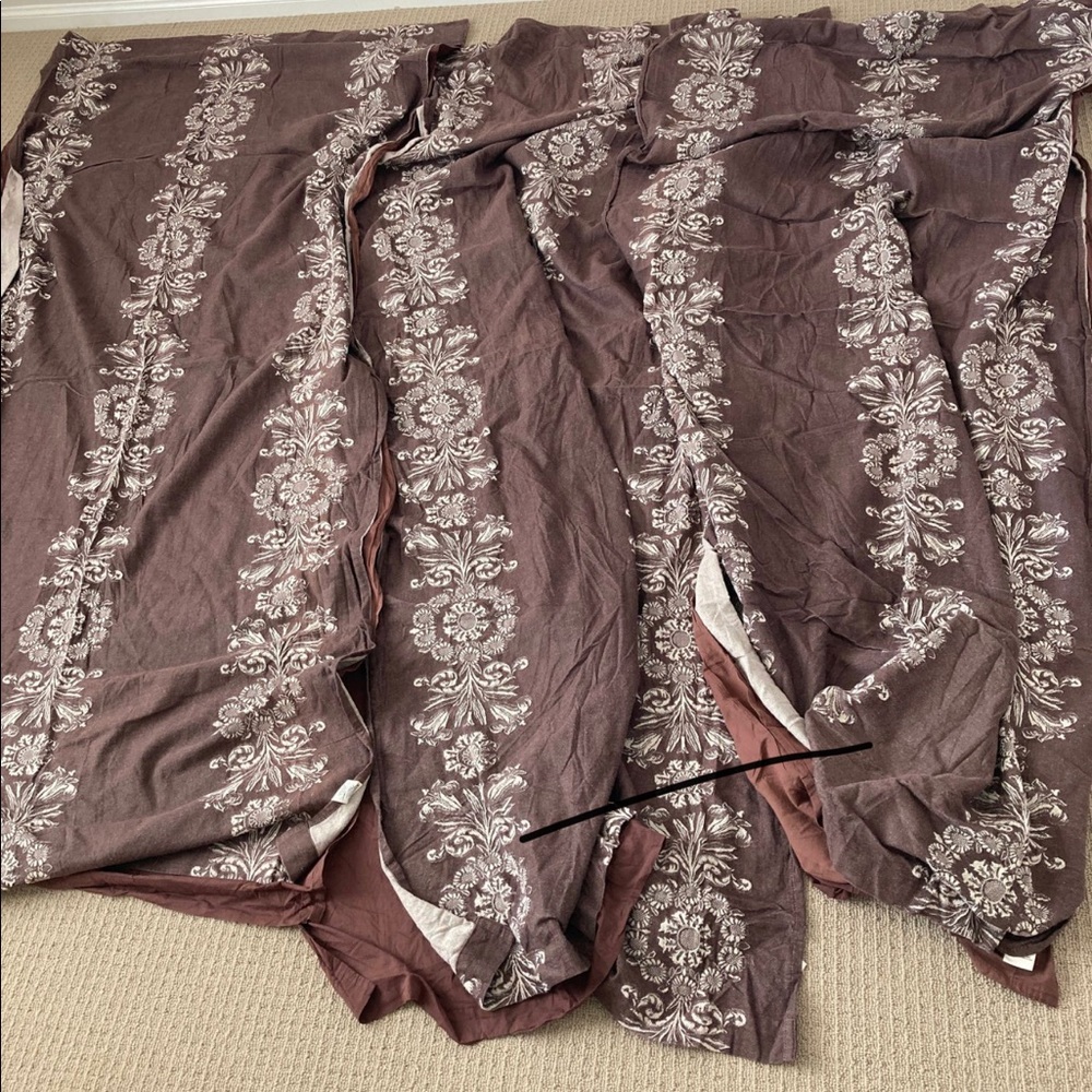 Anthropologie Curtains- ONE panel - 1